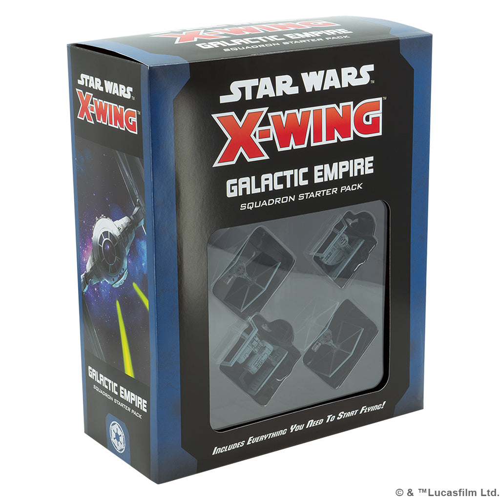 SWZ105en STAR WARS X-WING 2ND ED: GALACTIC EMPIRE SQUADRON STARTER PACK | Grognard Games