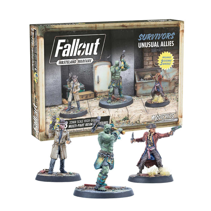 Fallout: Wasteland Warfare - Survivors: Unusual Allies | Grognard Games
