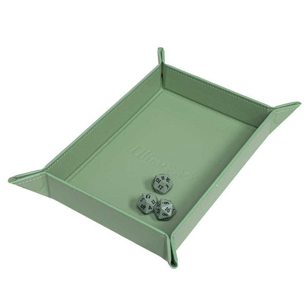 Ultra Pro Vivid Magnetic Folding Dice Tray - Cool Matcha | Grognard Games