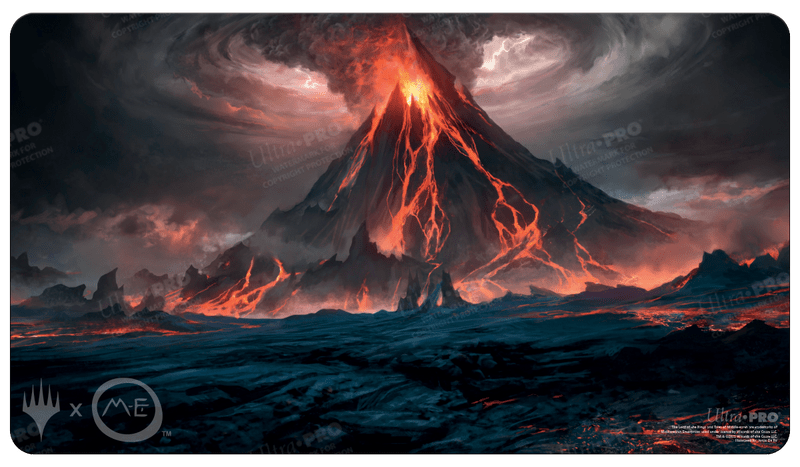 Ultra Pro Magic Playmat - Tales of Middle-Earth Mount Doom | Grognard Games