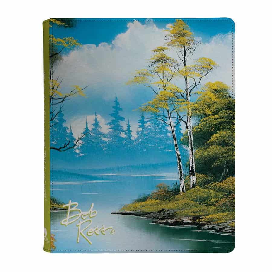 Ultrapro Bob Ross: Lakeside Path 9-Pocket Zippered Pro Binder | Grognard Games