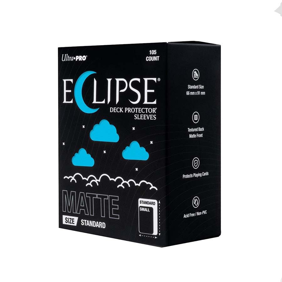 ULTRA PRO: ECLIPSE SLEEVES: STANDARD MATTE DECK PROTECTORS: SKY BLUE (105CT) | Grognard Games