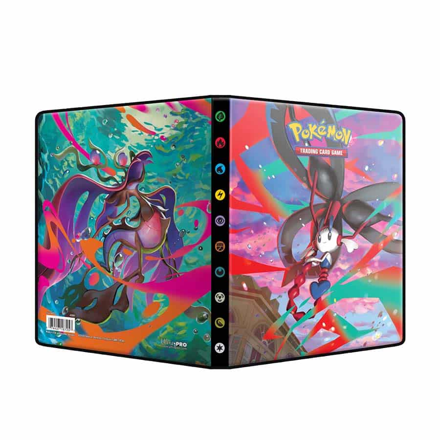 ULTRA PRO: POKEMON PORTFOLIO: MEGA EVOLUTIONS: SET 4 CHAOS RISING 4-POCKET PORTFOLIO | Grognard Games