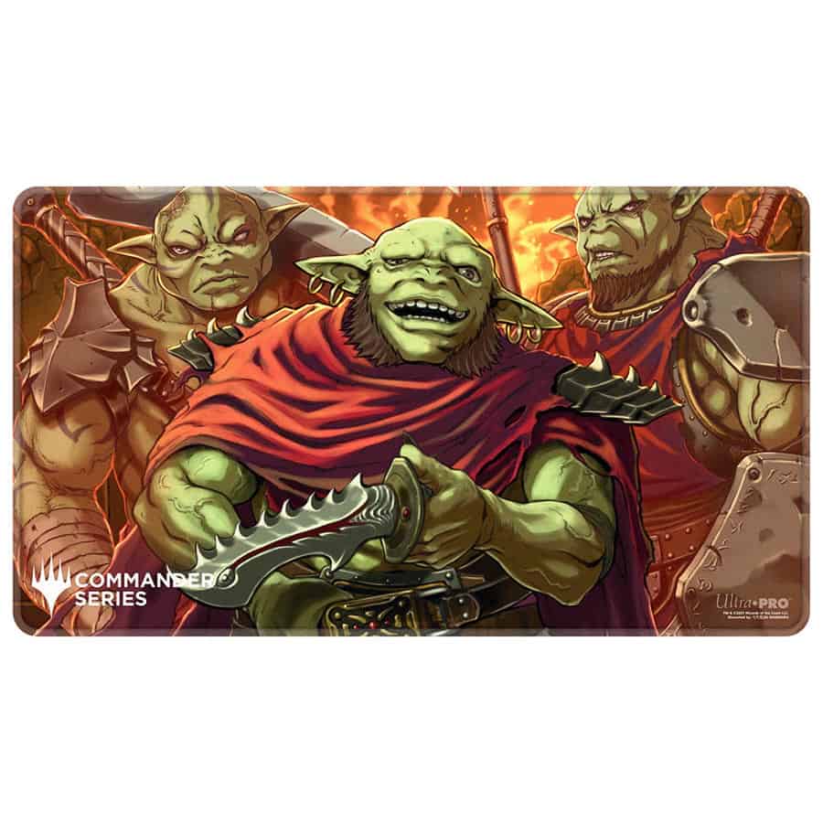 Commander Series #6 Stitched Edge Playmat - Krenko | Grognard Games