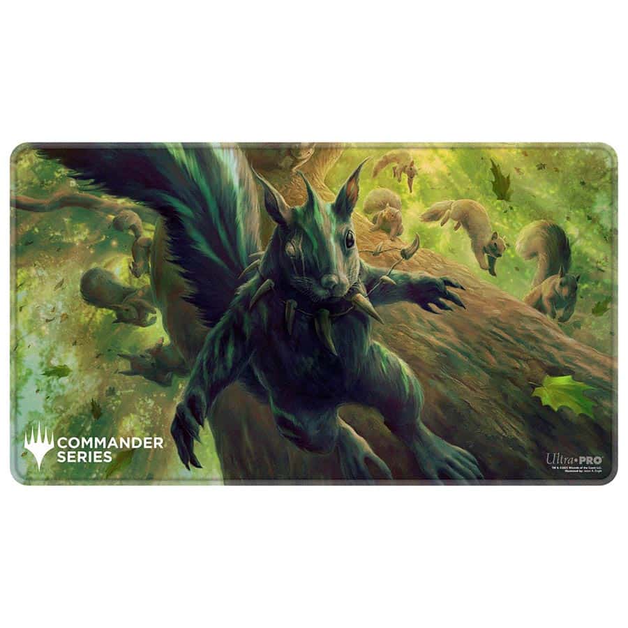 ULTRA PRO: MAGIC THE GATHERING: COMMANDER SERIES 6 (FAN VOTE 1): STITCHED EDGE PLAYMAT: CHATTERFANG | Grognard Games