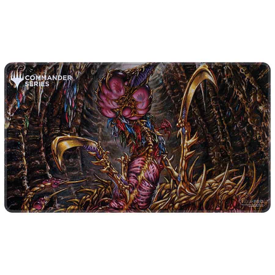 ULTRA PRO: MAGIC THE GATHERING: COMMANDER SERIES 6 (FAN VOTE 1): HOLOFOIL PLAYMAT: SLIVER QUEEN | Grognard Games
