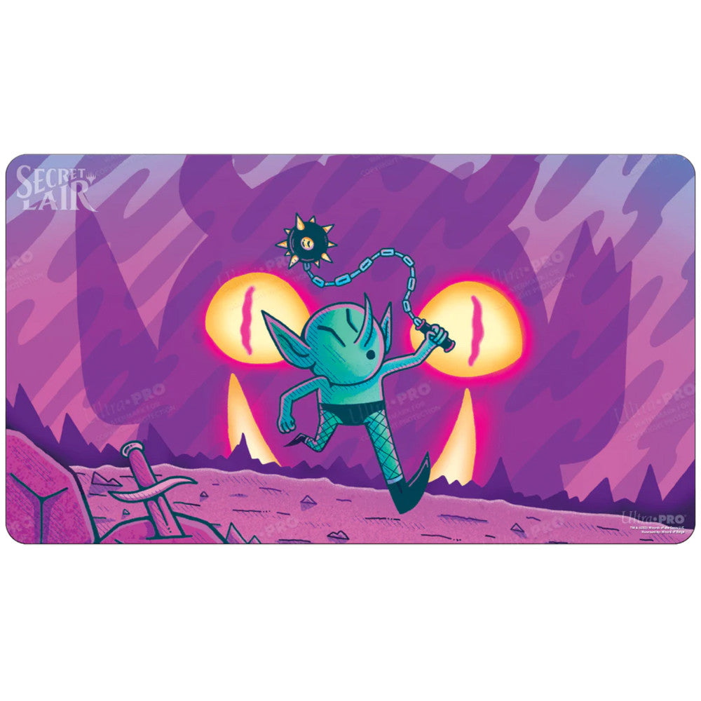 Ultra Pro Magic Playmat - Secret Lair Goblin & Squabblin - Goblin Lackey (Preorder) | Grognard Games