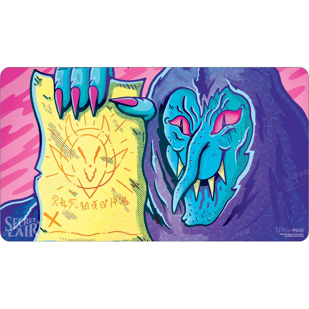 Ultra Pro Magic Playmat - Secret Lair Goblin & Squabblin - Goblin Recruiter (Preorder) | Grognard Games