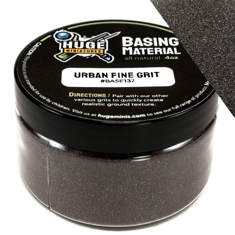 Huge Miniatures Urban Fine Grit Basing Material | Grognard Games