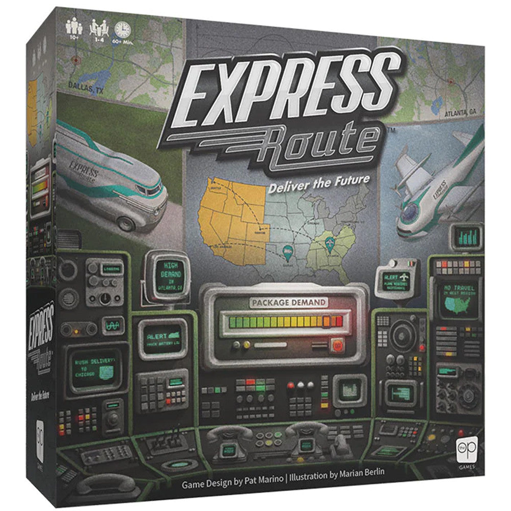 Express Route - Deliver the Future | Grognard Games
