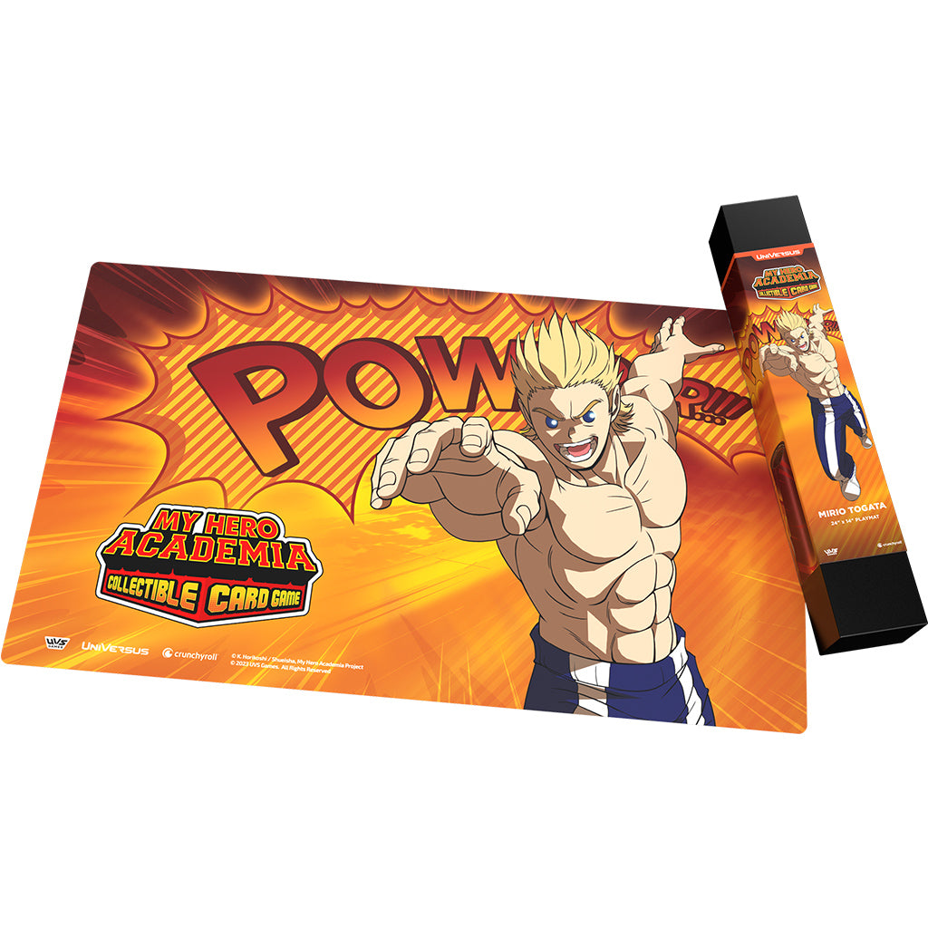 My Hero Academia CCG Playmat - Mirio Togata | Grognard Games