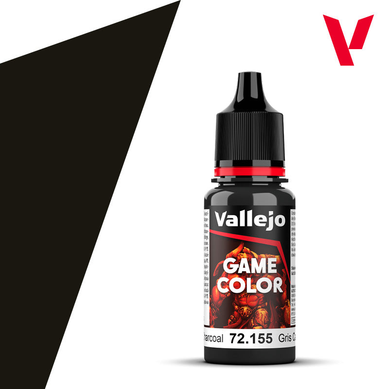 Vallejo Game Color 72.155 Charcoal (79) | Grognard Games