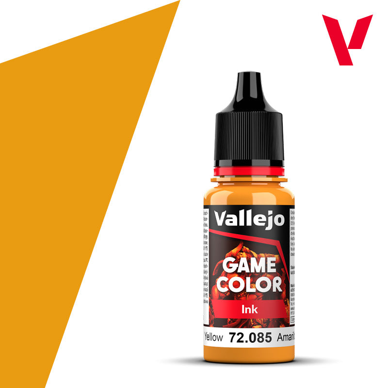 Vallejo Game Color Ink 72.085 Yellow (111) | Grognard Games