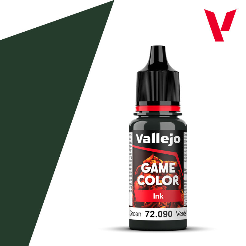 Vallejo Game Color Ink 72.090 Black Green (118) | Grognard Games