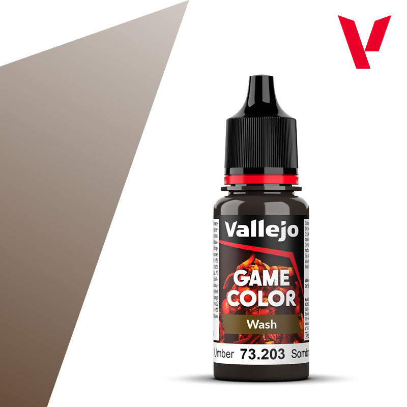Vallejo Game Color Wash 73.203 Umber (86) | Grognard Games