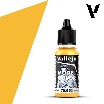 Vallejo Model Color 70.953 Flat Yellow (27) | Grognard Games