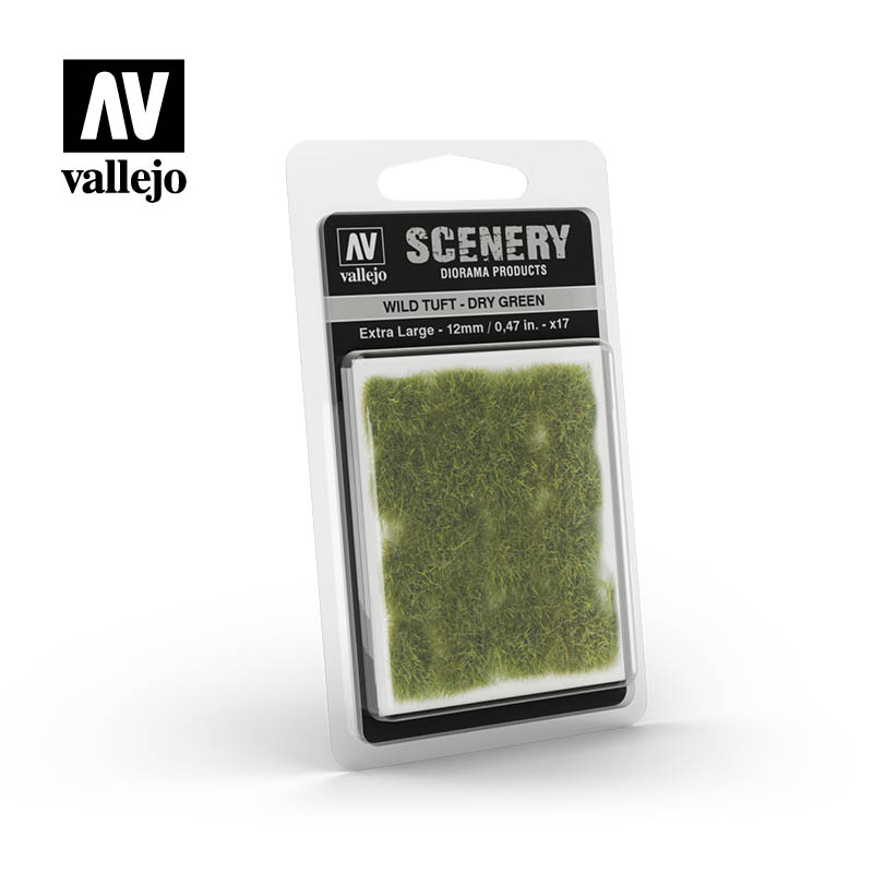 Vallejo Wild Tuft – Dry Green Extra Large | Grognard Games