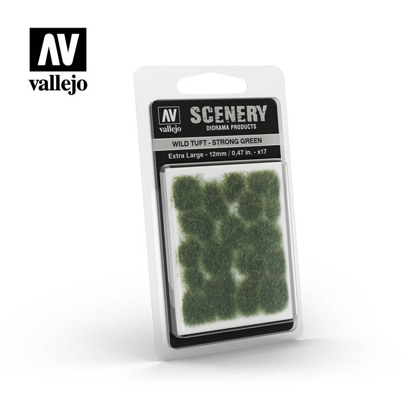 Vallejo Wild Tuft – Strong Green Extra Large | Grognard Games