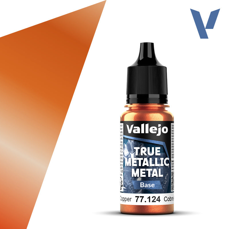 Vallejo True Metallic Metal 77.124 Ancient Copper | Grognard Games