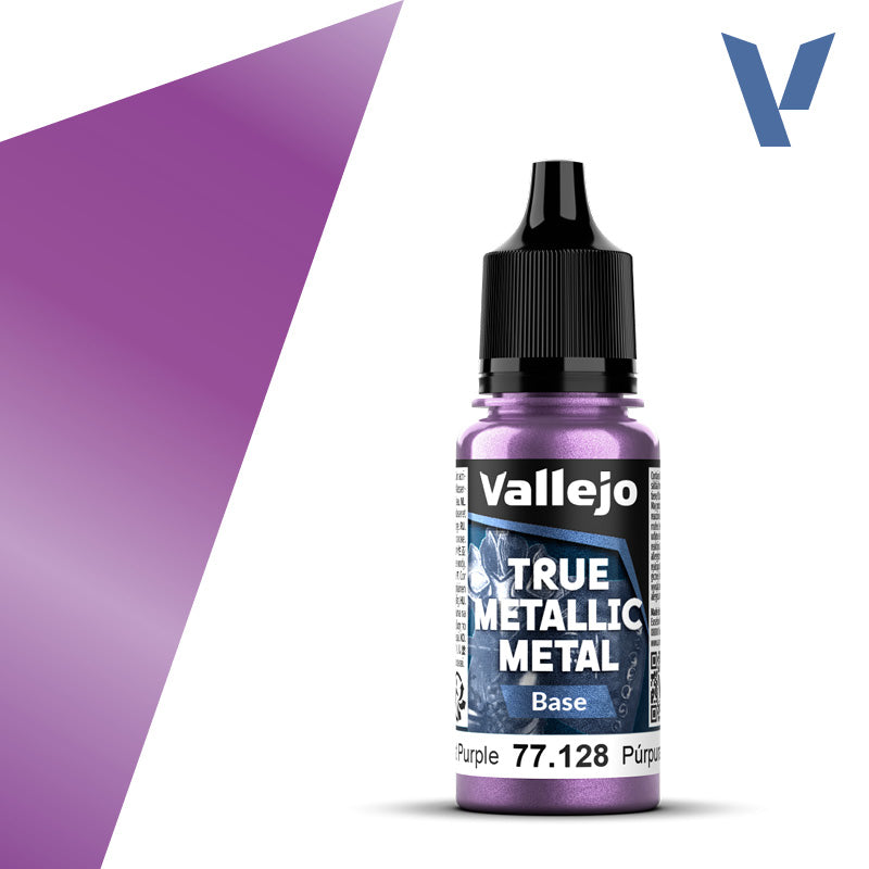 Vallejo True Metallic Metal 77.128 Amethyst Purple | Grognard Games