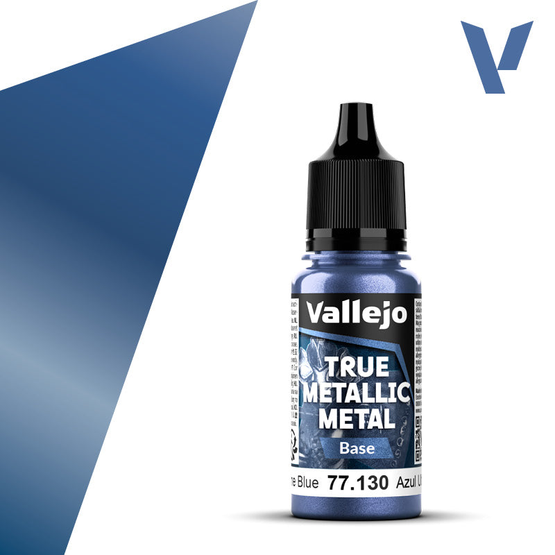 Vallejo True Metallic Metal 77.130 Ultramarine Blue | Grognard Games