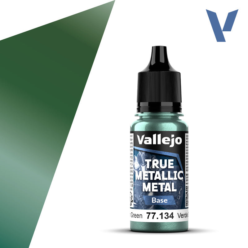 Vallejo True Metallic Metal 77.134 Dusken Green | Grognard Games