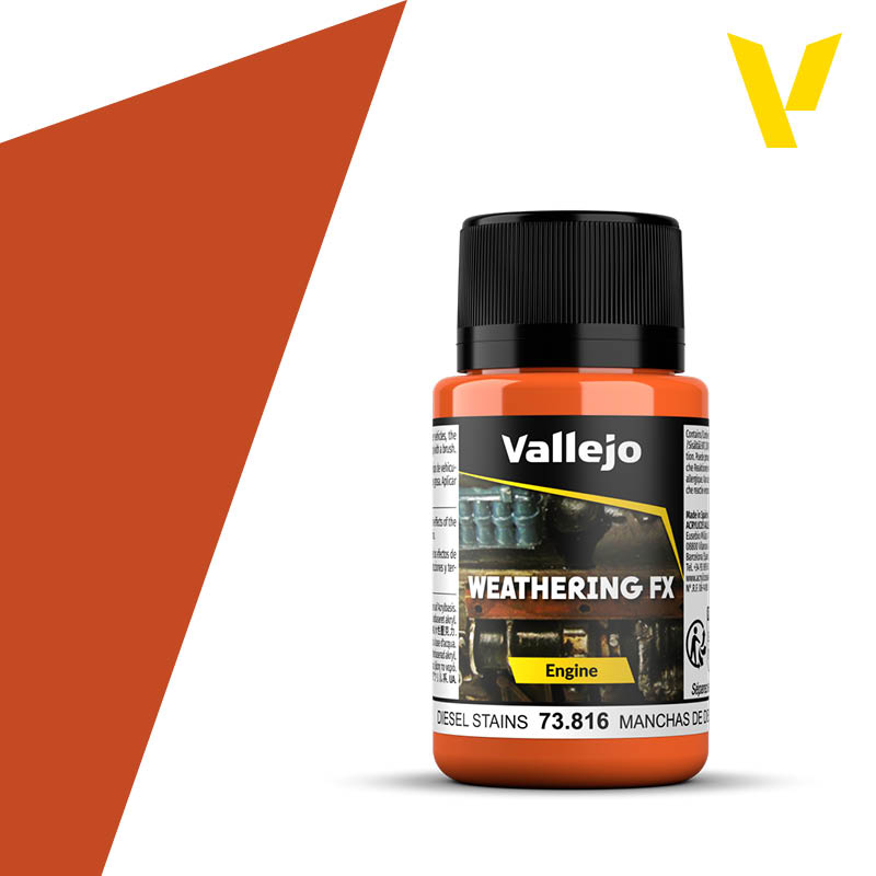 73.816 Vallejo Weathering FX Diesel Stains | Grognard Games