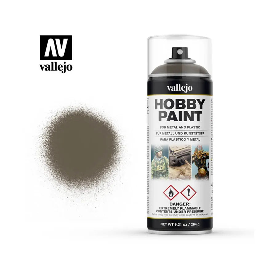 28.005 Vallejo Hobby Paint Spray - US Olive Drab | Grognard Games