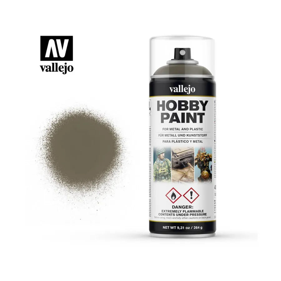 28.007 Vallejo Hobby Paint Spray - Russian Uniform | Grognard Games