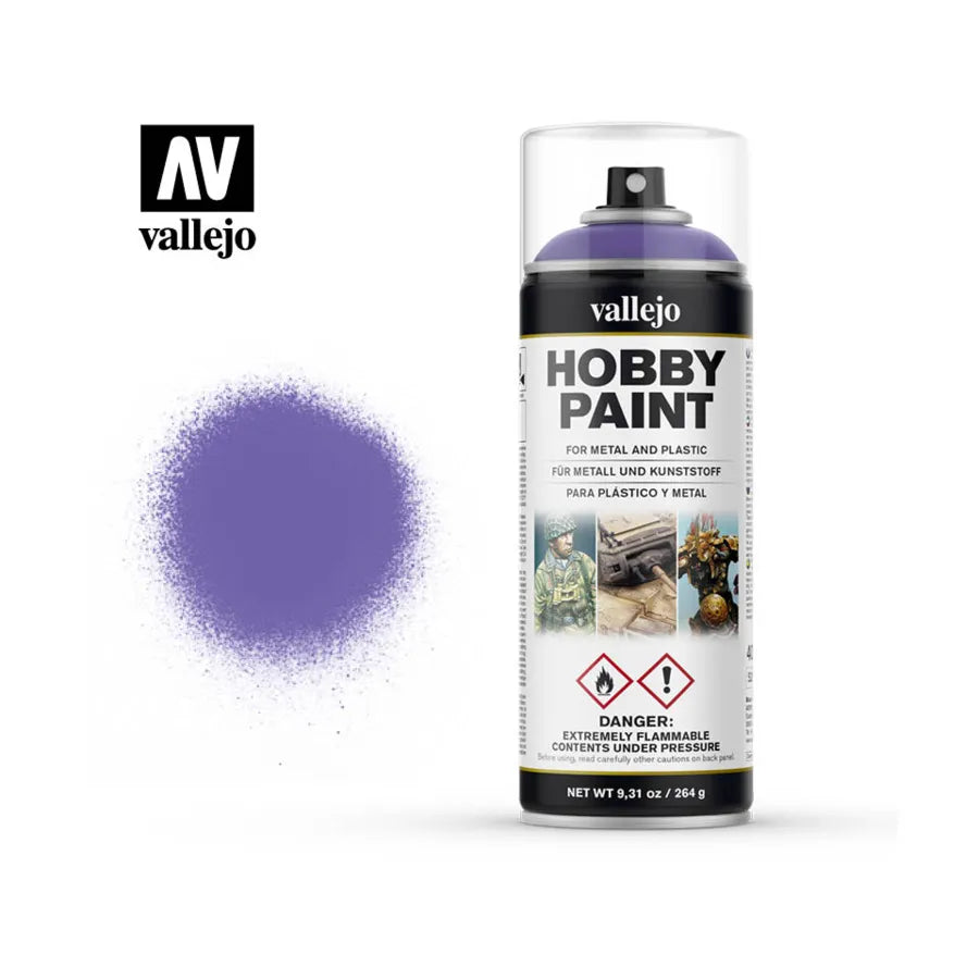 28.025 Vallejo Hobby Paint Spray - Alien Purple | Grognard Games