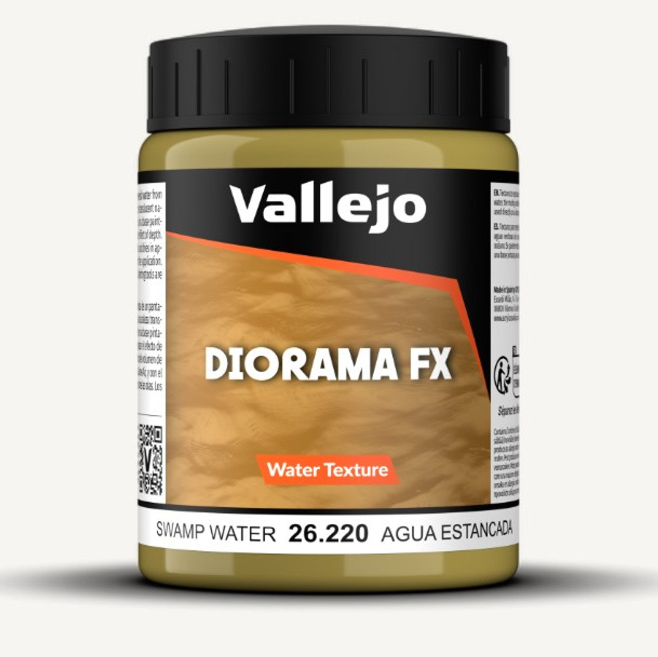 26.220 Vallejo Diorama FX- Water Texture- Swamp Water | Grognard Games