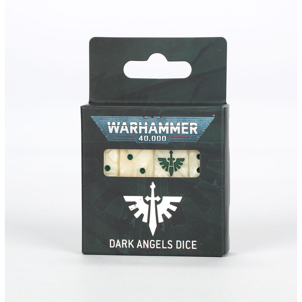 Warhammer 40K: Dark Angels – Dice Set | Grognard Games
