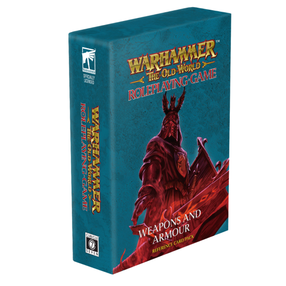 WARHAMMER THE OLD WORLD ROLEPLAYING GAME WEAPONS & ARMOUR CARD DECK | Grognard Games
