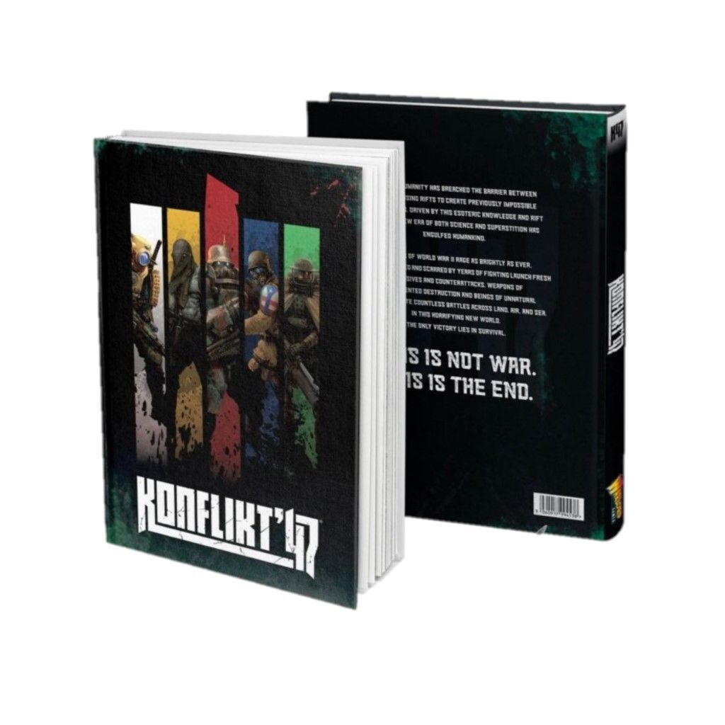 Konflikt '47 Hardcover Rulebook (2025) | Grognard Games