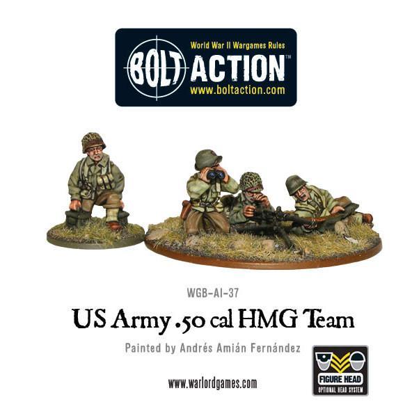 Bolt Action - US Army 50 Cal HMG Team | Grognard Games