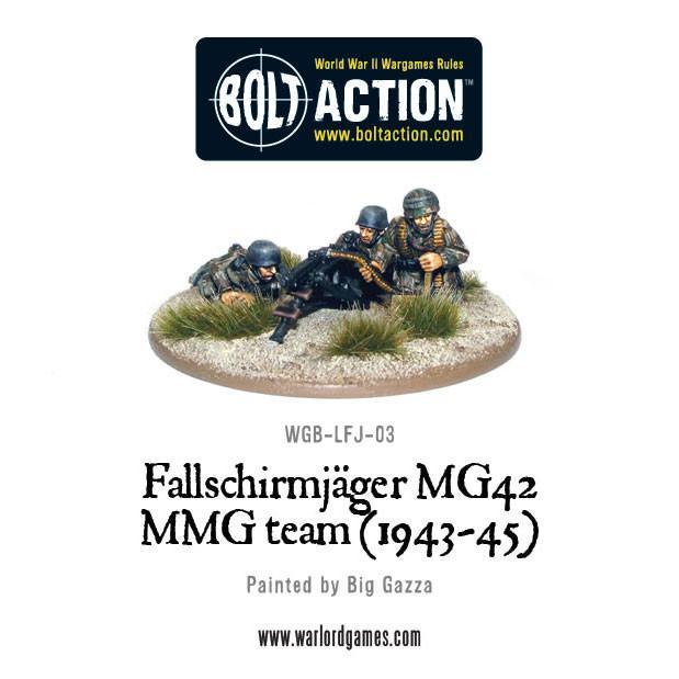 Bolt Action - Fallschirmjager MG42 MMG Team (1943-45) | Grognard Games