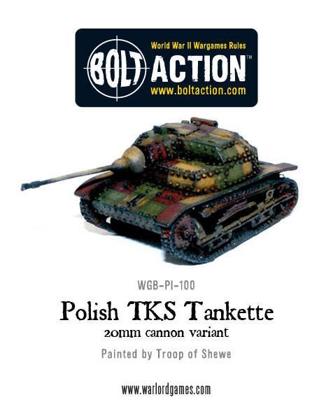 Bolt Action - Polish TKS Tankette | Grognard Games