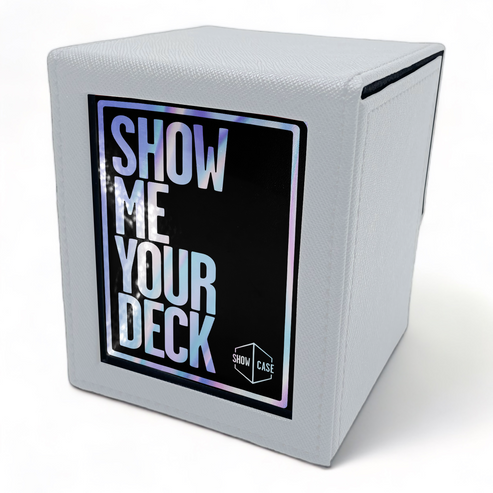 Showcase Deckbox 100+ White | Grognard Games