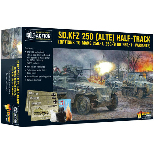 Bolt Action: German - Sd.Kfz 250 (Alte) Half-Track (250/1,250/9, or 250/11) | Grognard Games