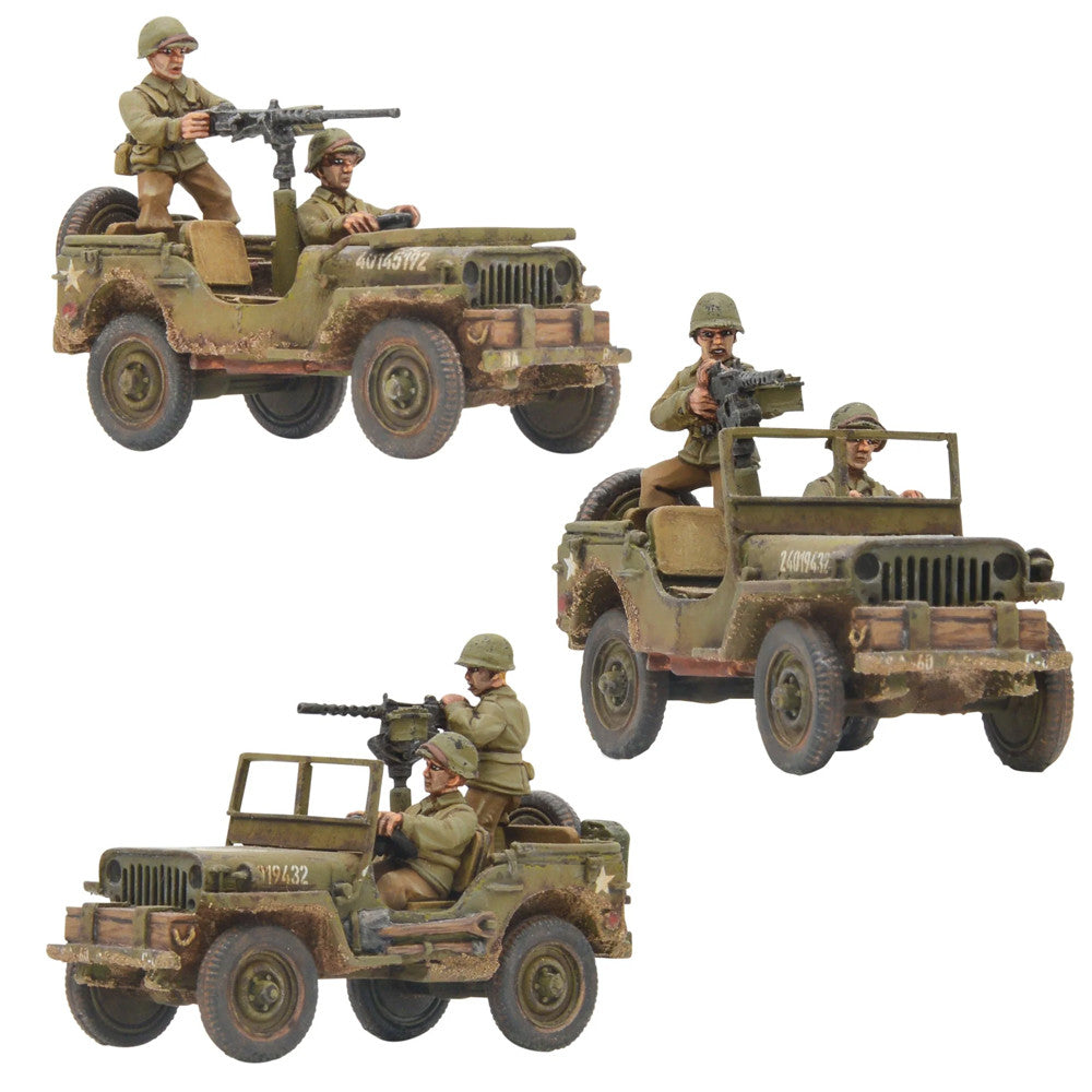 Bolt Action: Go Everywhere! US Jeep Armoured Platoon | Grognard Games