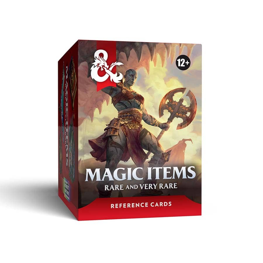 D&D Magic Items Rare and Very Rare Reference Cards | Grognard Games