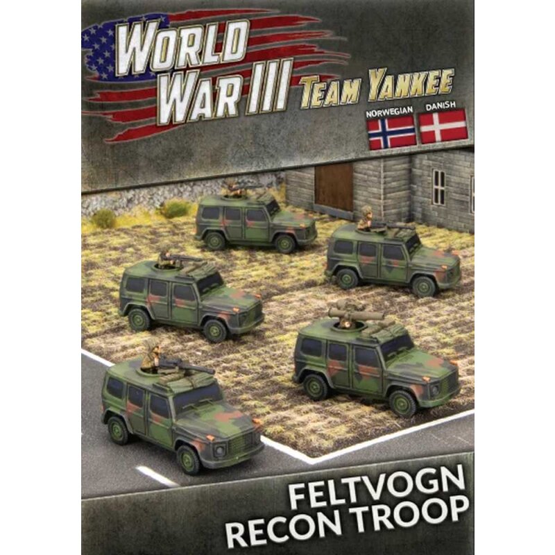 World War III: Feltvogn Recon Troop (Norwegian / Danish) (5) | Grognard Games