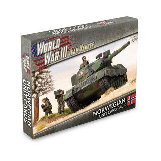 World War III: Norwegian Unit Cards (27) | Grognard Games