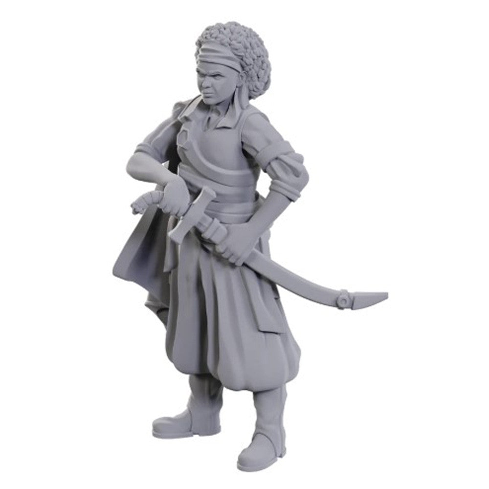 WizKids 90110 D&D Nolzur's Marvelous Unpainted Minis: Ansalon Human Rogue | Grognard Games