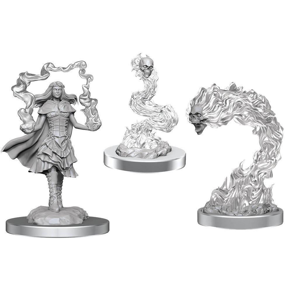 Wizkids 906507 W21 Dark Spellcaster & Flameskulls | Grognard Games