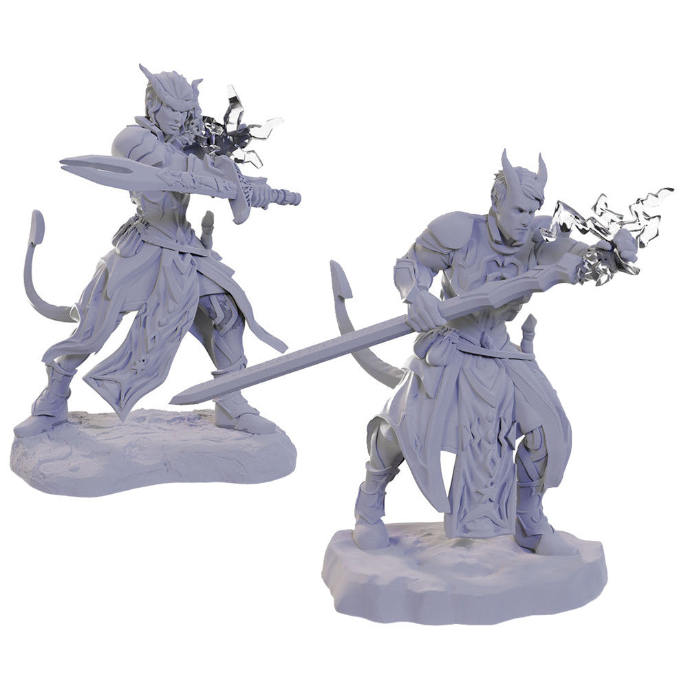 WizKids 906705 Tiefling Warlocks | Grognard Games