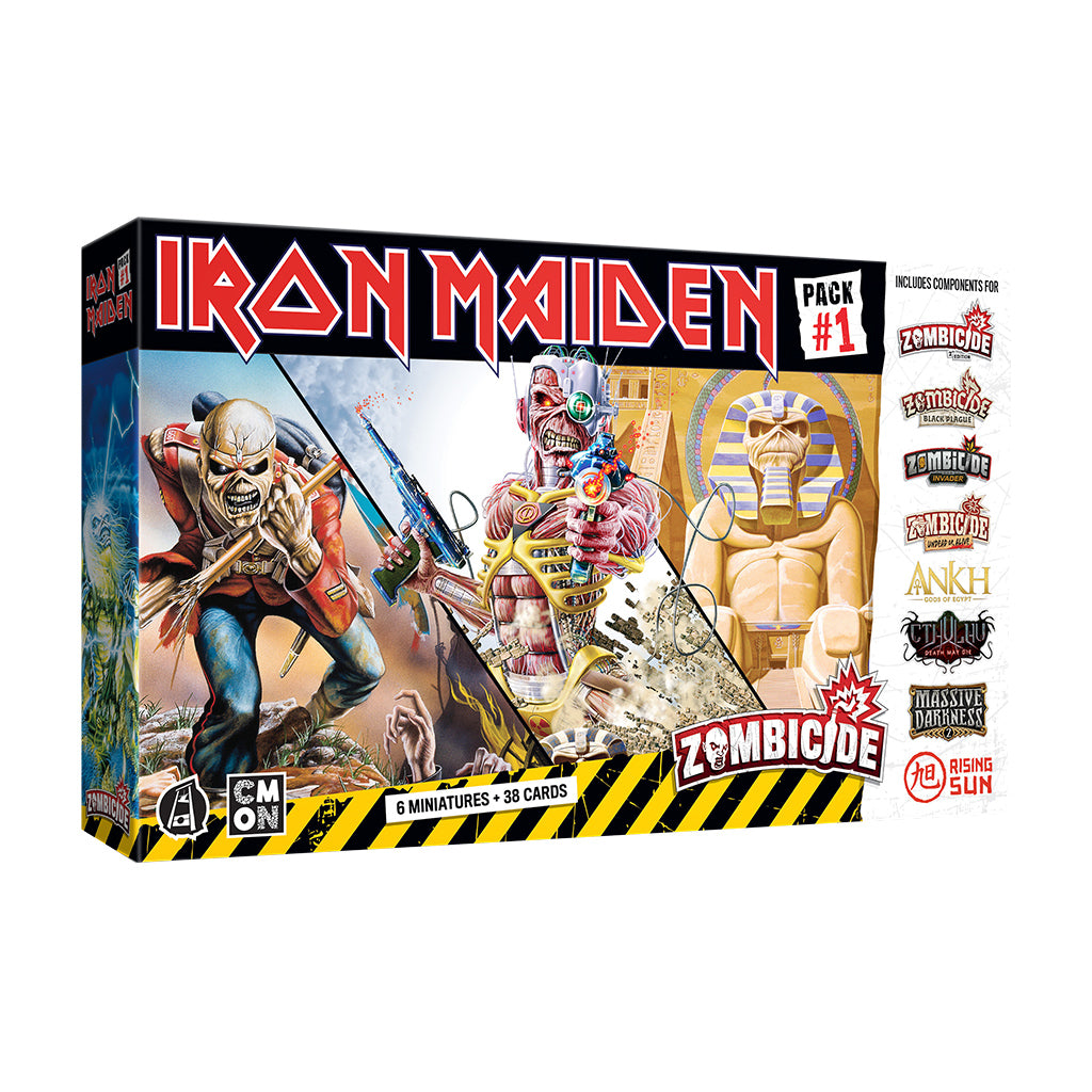 Zombicide 2nd Edition: IRON MAIDEN PACK #1 | Grognard Games