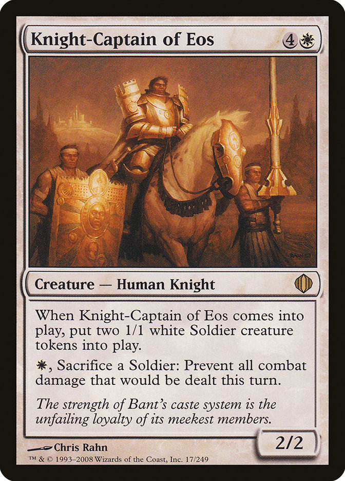 Knight-Captain of Eos [Shards of Alara] | Grognard Games