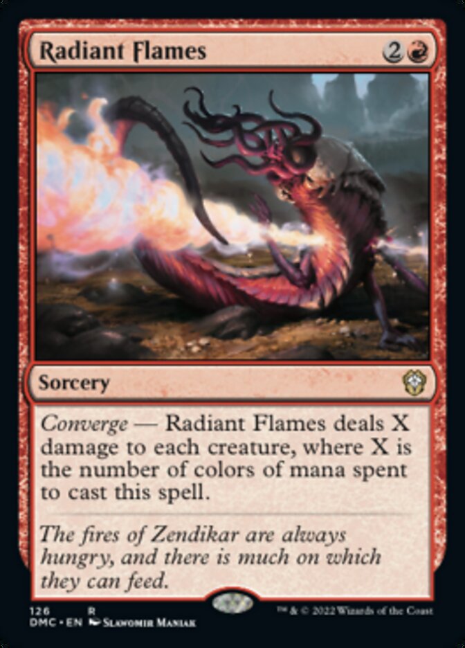 Radiant Flames [Dominaria United Commander] | Grognard Games