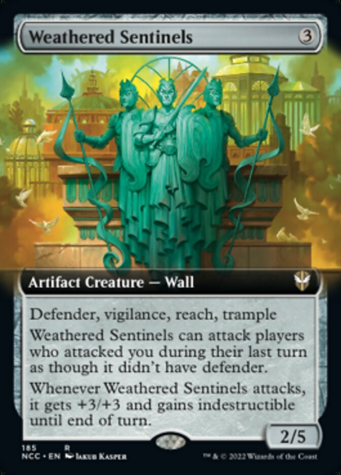 Weathered Sentinels (Extended Art) [Streets of New Capenna Commander] | Grognard Games